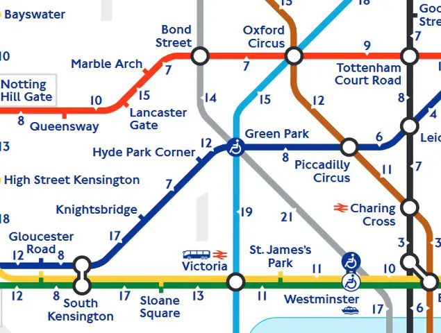 mapy londyn