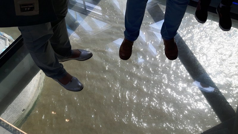 Tower bridge experience London najpopularniejsze atrakcje Londynu  most glass floor szklana podłoga