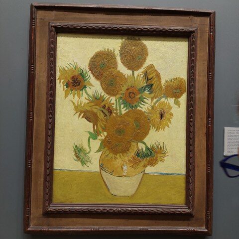 National Gallery Galeria Narodowa Sunflowers Słoneczniki Van Gogh