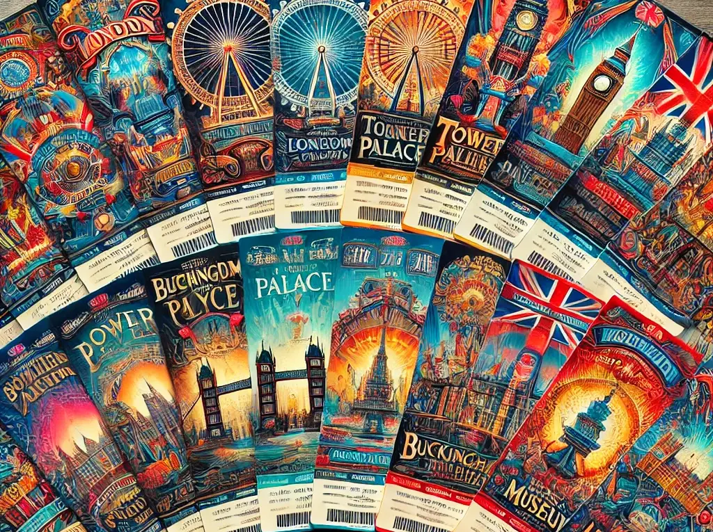 TOP 20 NAJLEPIEJ SPRZEDAJĄCYCH SIĘ BILETÓW NA LONDYŃSKIE ATRAKCJE