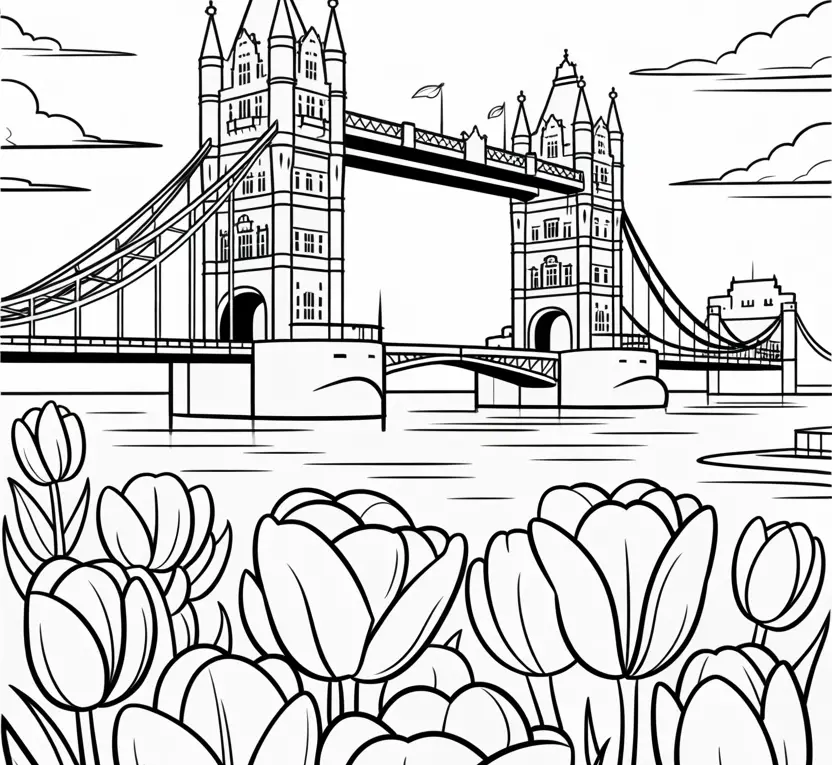 DARMOWE, WIOSENNE KOLOROWANKI LONDYŃSKIE